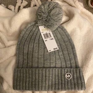Grey Michael Kors Winter Hat / Toque